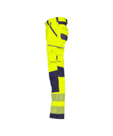 High-Visibility Werkbroek Aruba - Fluogeel/Marineblauw