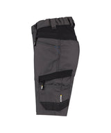 Werkshort Axis Dames - Antracietgrijs/Zwart