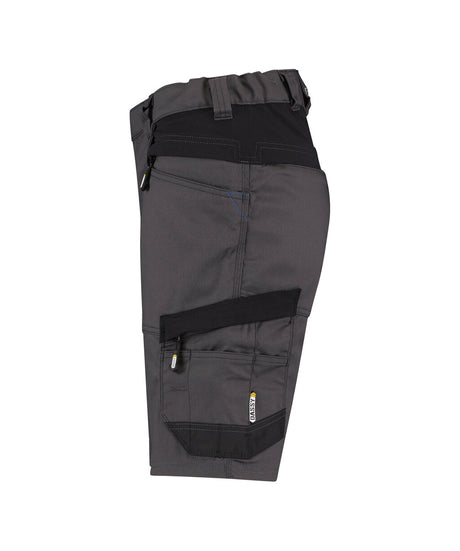 Werkshort Axis Dames - Antracietgrijs/Zwart