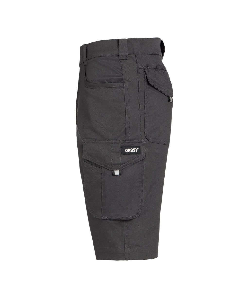 Werkshort Botta Flex Dames - Antracietgrijs