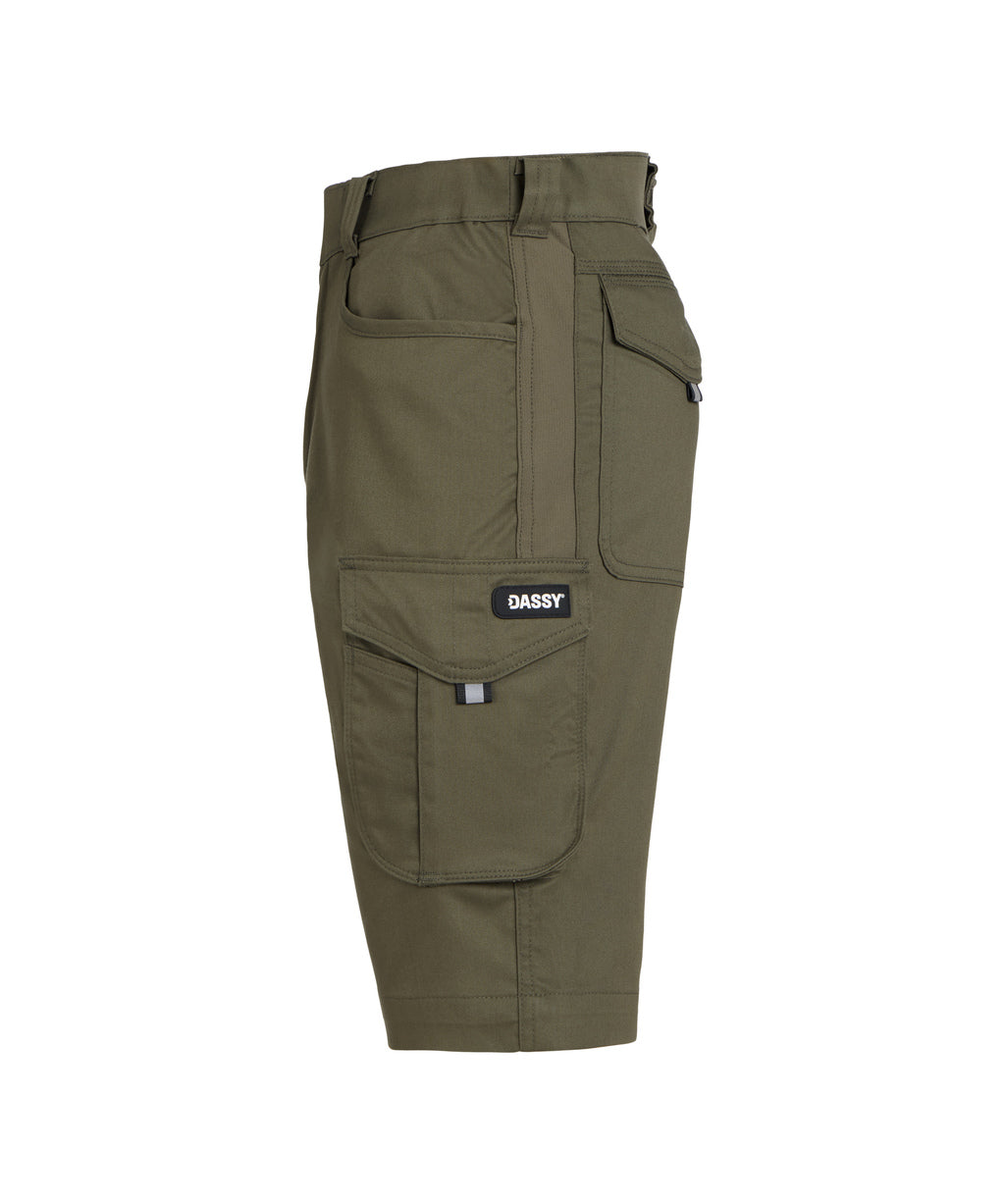 Werkshort Botta Flex Dames - Kakigroen
