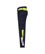 Werkbroek Canton - Nachtblauw/Fluogeel