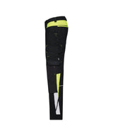 Werkbroek Canton Dames - Zwart/Fluogeel