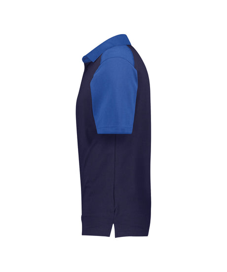Poloshirt Cesar - Marineblauw/Korenblauw
