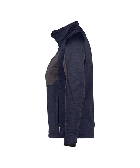 Midlayervest Convex Dames - Nachtblauw/Antracietgrijs