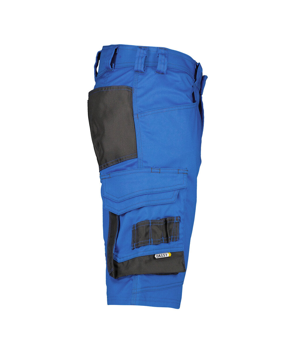 Werkshort Cosmic - Azuurblauw/Antracietgrijs