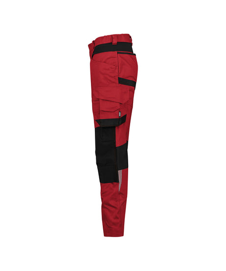 Werkbroek Dynax Next Dames - Rood/Zwart