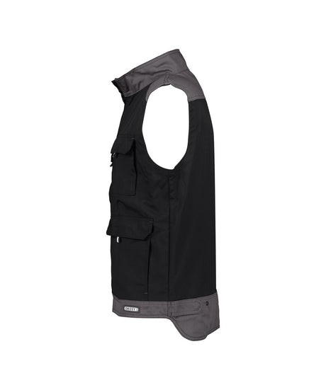 Bodywarmer Faro - Zwart/Cementgrijs