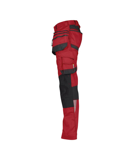 Holsterzakkenbroek Flux - Rood/Zwart