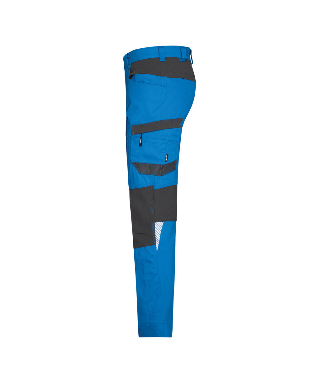 Werkbroek Helix Next - Azuurblauw/Antracietgrijs