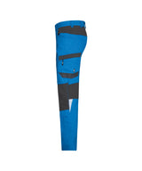 Werkbroek Helix Next - Azuurblauw/Antracietgrijs