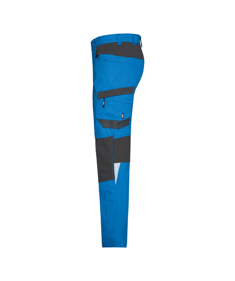 Werkbroek Helix Next - Azuurblauw/Antracietgrijs
