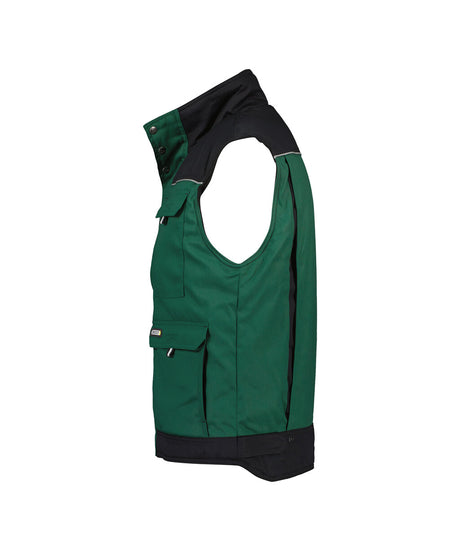 Bodywarmer Hulst - Flessengroen/Zwart