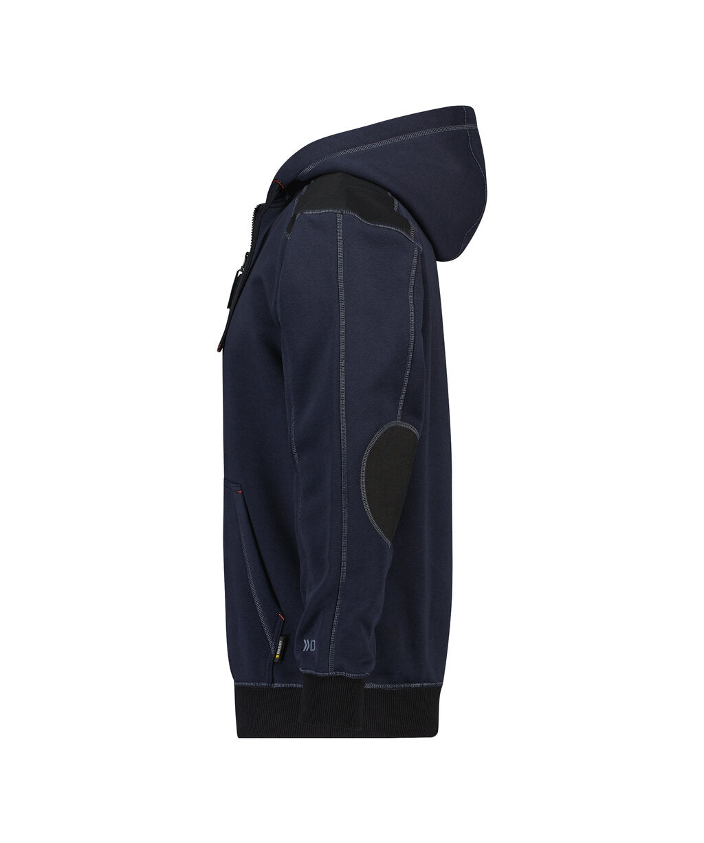 Sweater met Kap Indy - Nachtblauw/Zwart