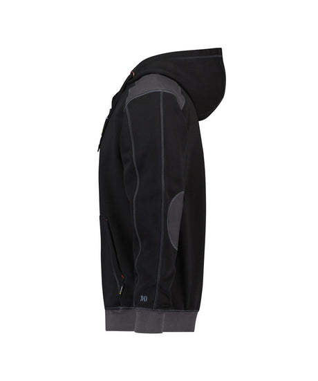 Sweater met Kap Indy - Zwart/Antracietgrijs