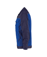 Werkvest Lugano - Korenblauw/Marineblauw