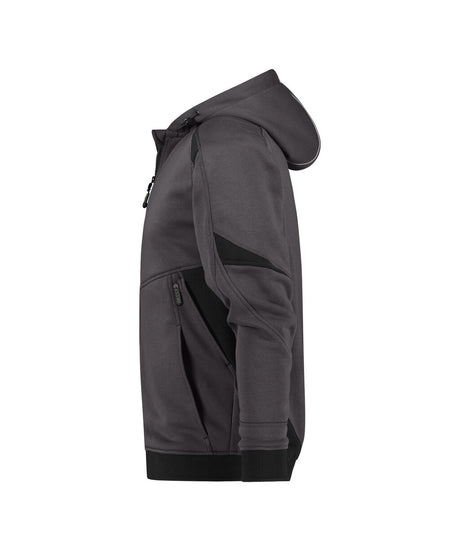 Hoodie Lunax - Antracietgrijs/Zwart