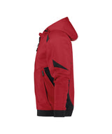 Hoodie Lunax - Rood/Zwart