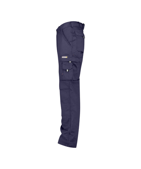 Werkbroek met Kniezakken Miami Cotton - Marineblauw