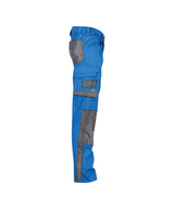 Werkbroek met kniezakken Nova - Azuurblauw/Antracietgrijs