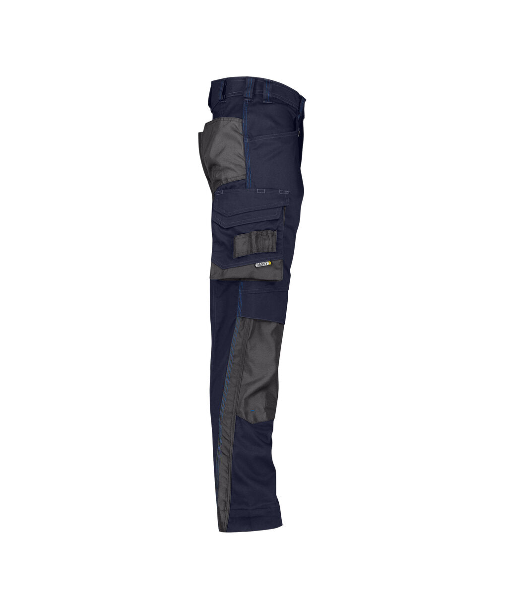 Werkbroek met kniezakken Nova - Nachtblauw/Antracietgrijs