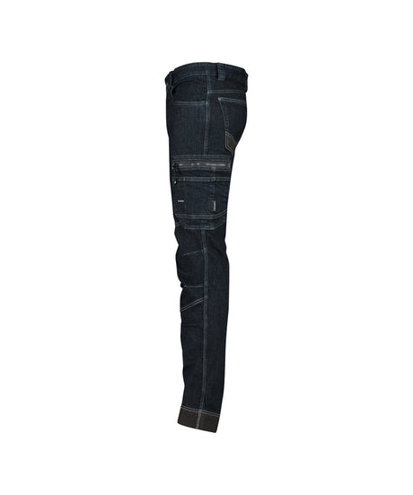 Werkjeans Osaka - Jeansblauw/Zwart