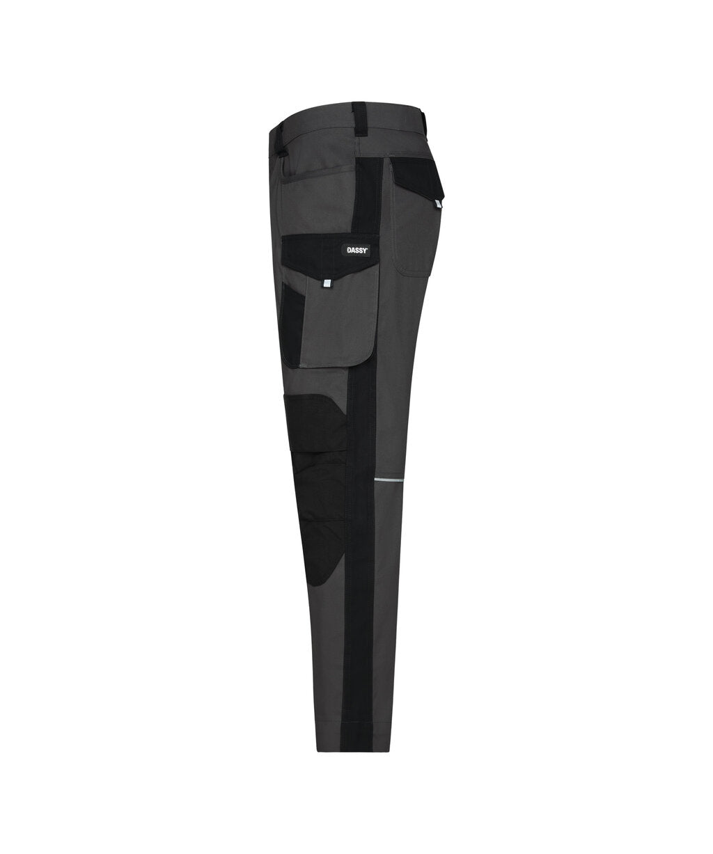 Werkbroek Ponti Flex Dames - Antracietgrijs/Zwart