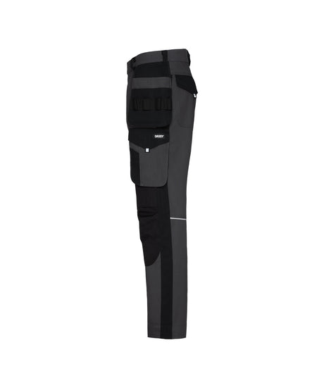 Holsterzakkenbroek Rossi - Antracietgrijs/Zwart