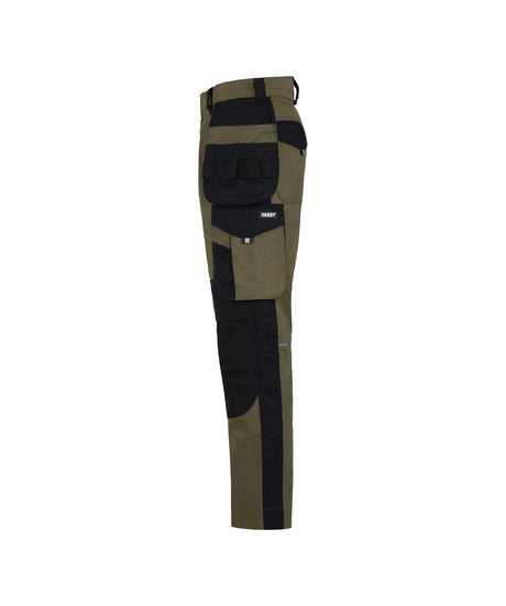 Holsterzakkenbroek Rossi Flex - Kakigroen/Zwart