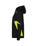 Hoodie Santos Dames - Zwart/Fluogeel