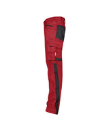 Werkbroek Spectrum - Rood/Zwart