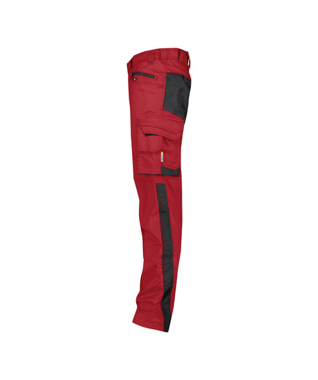 Werkbroek Spectrum - Rood/Zwart