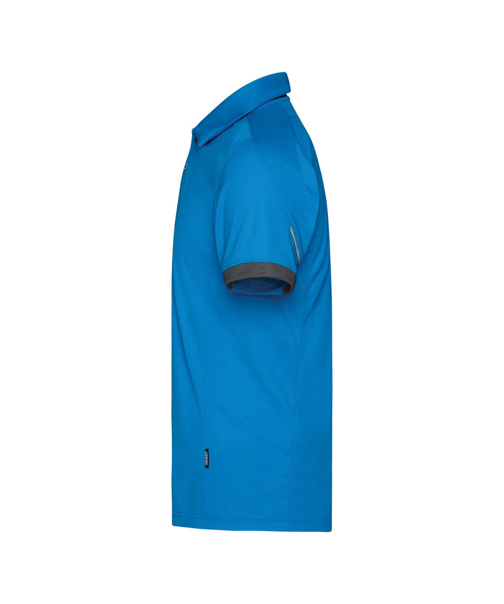 Poloshirt Traxion Next - Azuurblauw/Antracietgrijs