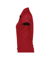 Poloshirt Traxion Dames - Rood/Zwart