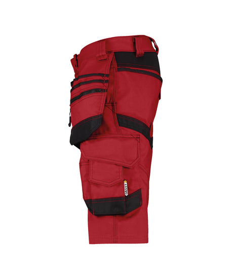 Holsterzakkenshort Trix - Rood/Zwart
