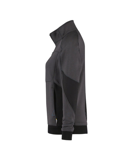 Sweater Velox Dames - Antracietgrijs/Zwart
