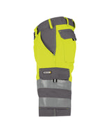 High-Visibility Short Venna - Cementgrijs/Fluogeel
