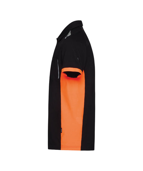 Polo Veracruz - Zwart/Fluo-Oranje