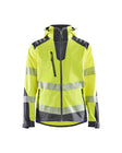 Softshell Jack High-Visibility 4491 - HIgh Vis Geel/Medium grijs