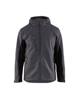 Softshell jack 4753 - Medium grijs/Zwart
