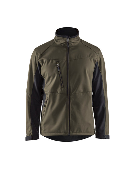Softshell Jack 4950 - groen/zwart