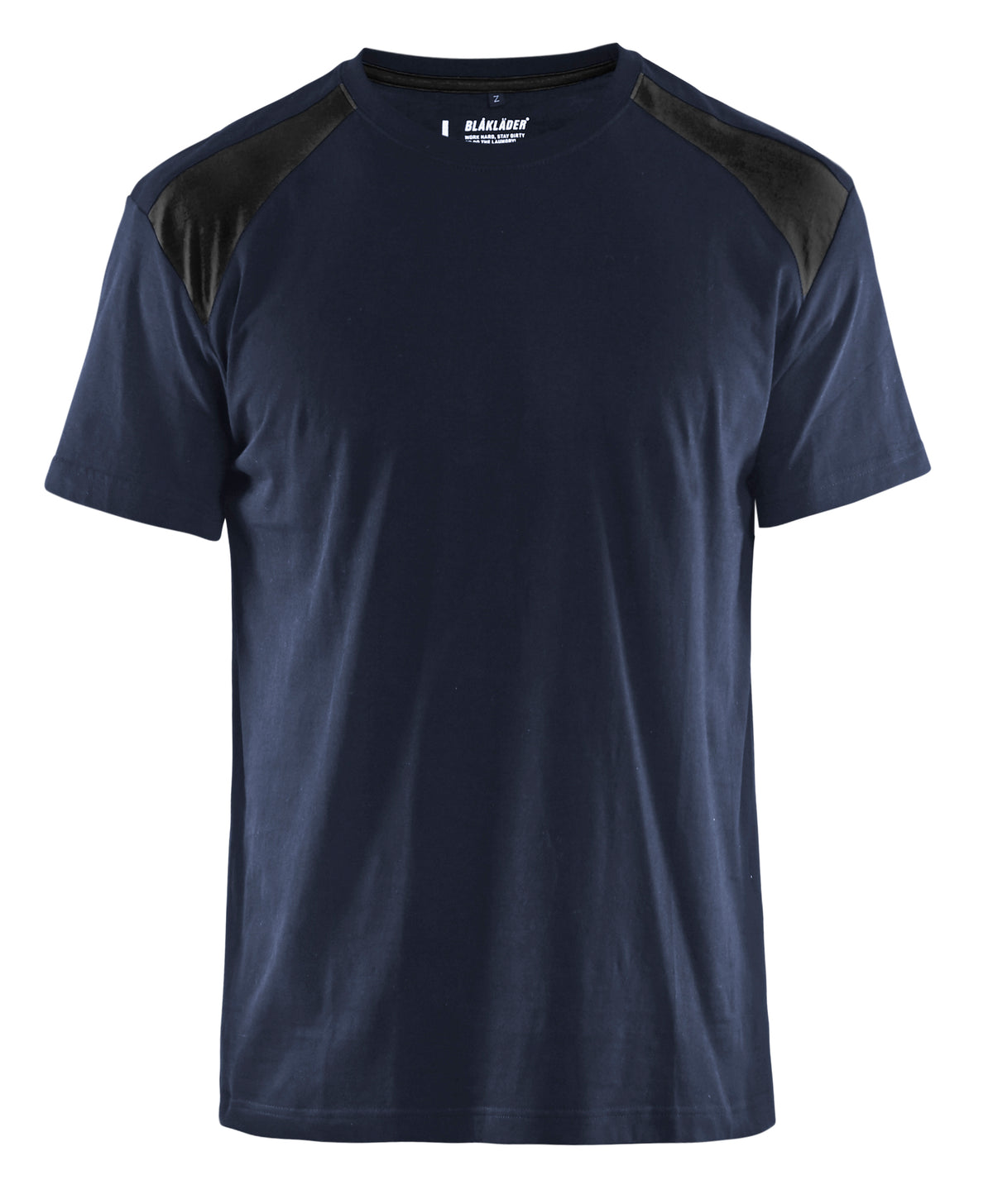 T-shirt Industrie 3379 - Donker marineblauw/Zwart