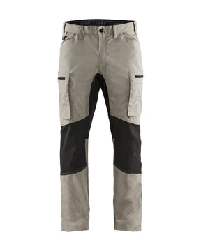 Service werkbroek stretch 1459 - Stone/Zwart