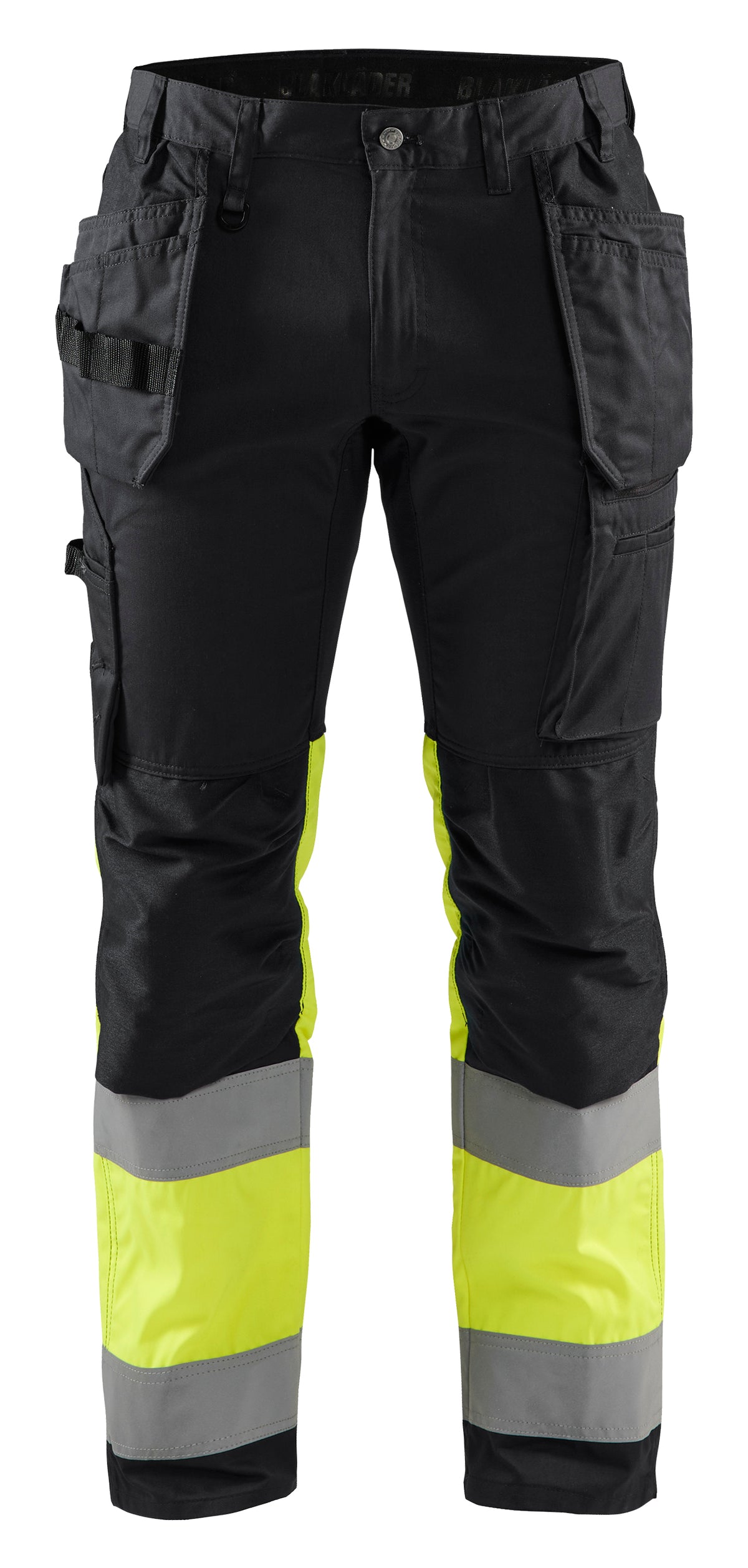High-Visibility Werkbroek 1558 - Zwart/High Vis Geel