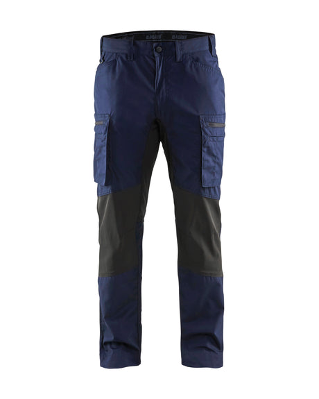 Service werkbroek stretch 1459 - Marineblauw/Zwart