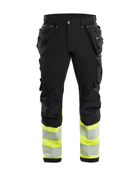 Werkbroek High-Visibility 1993 - Zwart/High Vis Geel