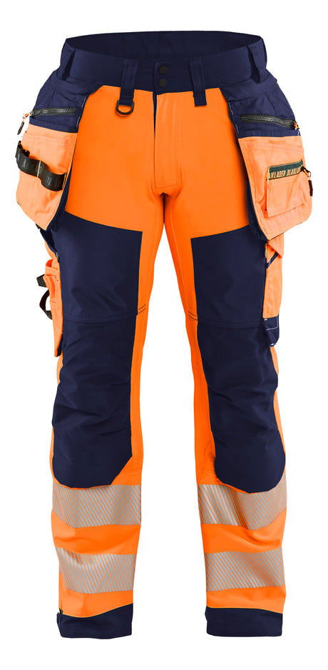 Werkbroek High-Visibility 1820 - High Vis Oranje/Marineblauw