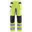 Werkbroek High-Visibility Dames 7163 - High Vis Geel/Zwart