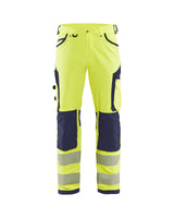 Werkbroek High-Visibility 1197 - High Vis Geel/Marineblauw