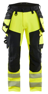Werkbroek High-Visibility 1122 - High Vis Geel/Zwart
